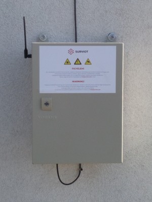 GNSSPOD installed on a pole